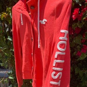 Red Hollister Hoodie